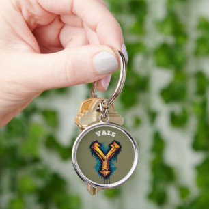Bold Graffiti Monogram "Y" Customisable Key Ring