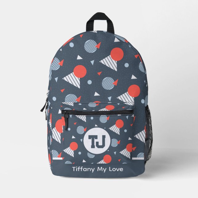 Bold Gym Vacation Backpack For Him (Front)