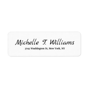 Bold Handwriting Classical Elegant Minimalist