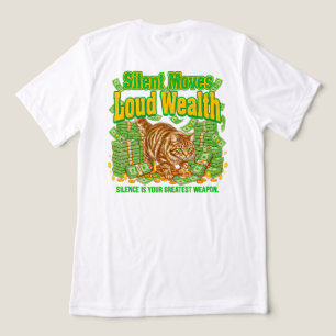 Bold Hustle Gift for Ambitious Wealth Builders Tri-Blend Shirt