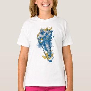 Bold Ice Hockey Mascot Winter Sports T-Shirt