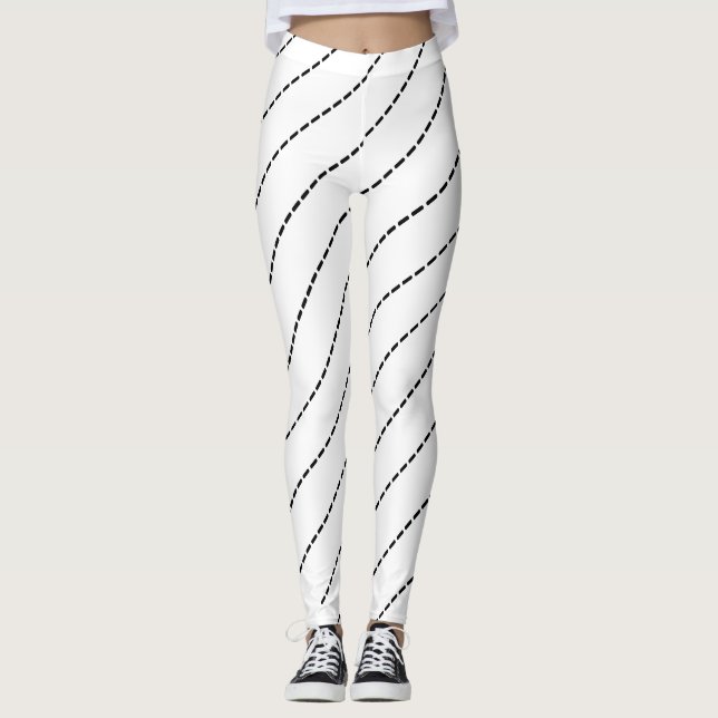 "Bold Impressions: Leggings with Over Print" (Front)