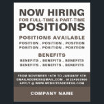 Bold Job Vacancy Recruitment Advertising Flyer<br><div class="desc">Bold Job Vacancy Recruitment Advertising Flyers By The Business Card Store.</div>