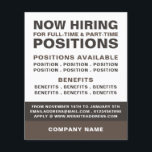 Bold Job Vacancy Recruitment Advertising Flyer<br><div class="desc">Bold Job Vacancy Recruitment Advertising Flyers By The Business Card Store.</div>