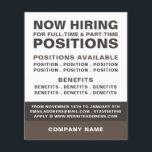 Bold Job Vacancy Recruitment Advertising Flyer<br><div class="desc">Bold Job Vacancy Recruitment Advertising Flyers By The Business Card Store.</div>