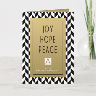 Bold Joy Corporate Holiday Greeting Card