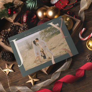 Bold JOY Typography Personalised Photos & Texts