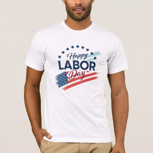 Bold Labour Day Typography T-Shirt Design