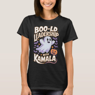 Bold Leadership With Kamala Harris 2024 Halloween T-Shirt