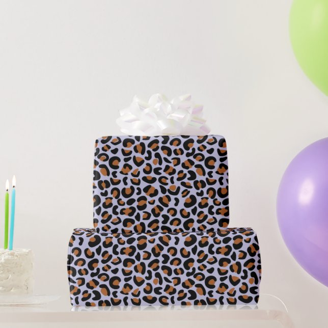 Bold Leopard Pattern Birthday Party Gifts Seamless Wrapping Paper (Party Gifts)