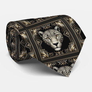 Bold Leopard Tie   Masculine Men's Fashion