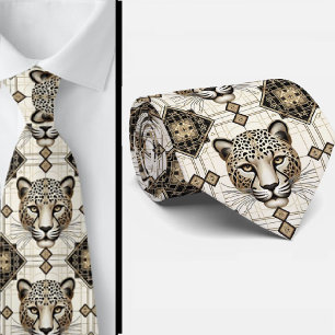 Bold Leopard Tie   Perfect for a Night on the Town
