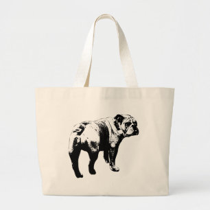 Bold Lines, Easy Carry Large Tote Bag
