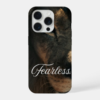 Bold Lion Eye Strength and Courage iPhone/Samsung iPhone 15 Pro Case