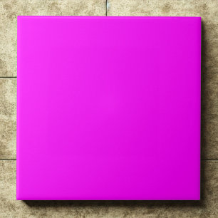 Bold Magenta #ff00ff Vibrance Accent Tile