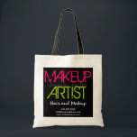 Bold Makeup Artist Tote Bag<br><div class="desc">© 2015 Socialite Designs.  Makeup Artist bag with bold,  grunge text.  Colours and font style can be changed by customising the design to suit you.</div>