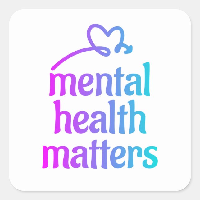 Bold Mental Health Sticker | one day at a time (Front)