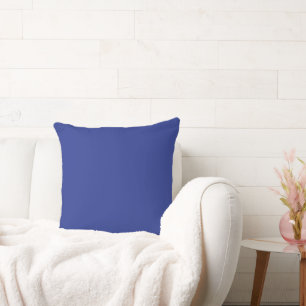 Bold Minimal Wedding Invite in Deep Blue Cushion
