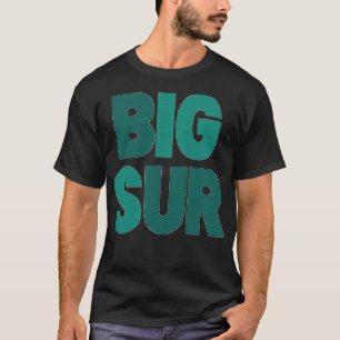 Bold Minimalist Big Sur Typography Design TShirt