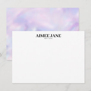 Bold Minimalist Luxury Boutique Tie Dye Card