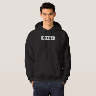 Bold Minimalist Muscle Hoodie Sweatshirt