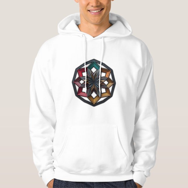 Bold & Modern Abstract Art Hoodie (Front)