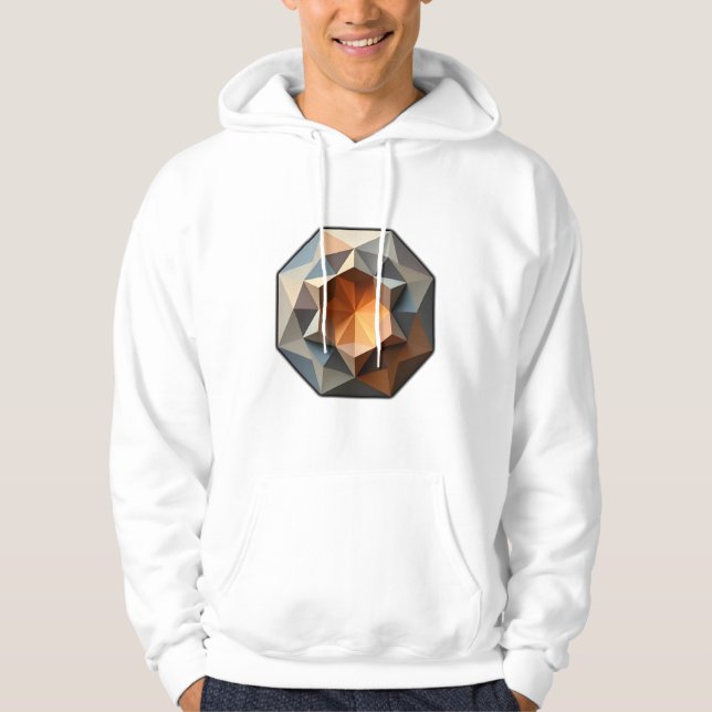 Bold & Modern Abstract Art Hoodie (Front)