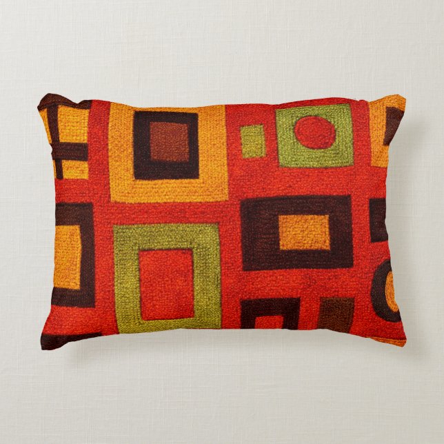 Bold Modern Geometric Decorative Cushion (Front)