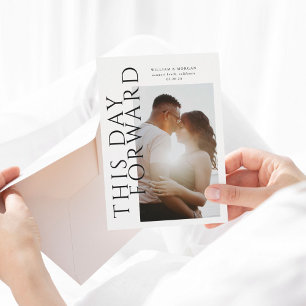 Bold Modern Save the Date Photo