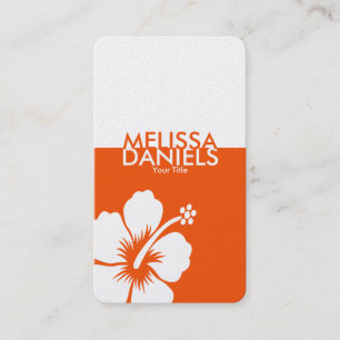 Bold Modern Tropical Business Cards