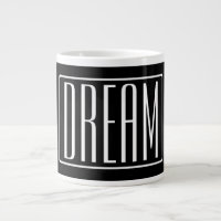 Bold & Modern Your Name or Word | White On Black