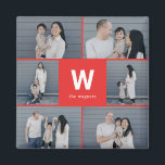 Bold Monogram Editable Colour Modern Photo Magnet<br><div class="desc">Photo gifts make the best gifts! Easily personalised with your text and/or photo(s) for a custom look. Designed by Berry Berry Sweet. View more designs at www.berryberrysweet.com</div>