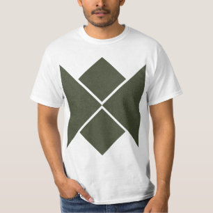 Bold Moss Green Abstract Event Tee