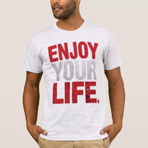 Bold Motivational Typography Design T-Shirt