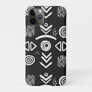 Bold Mud Cloth – Black & White Pattern Case-Mate iPhone Case