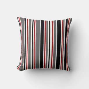 Bold Multi Colour Stripes Contemporary Couch Pillo Cushion