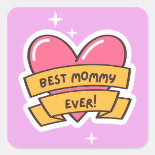 Bold Mum Sticker mum life