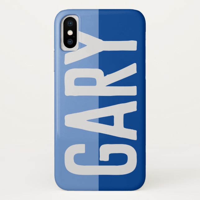 Bold Name Design. Case-Mate iPhone Case (Back)