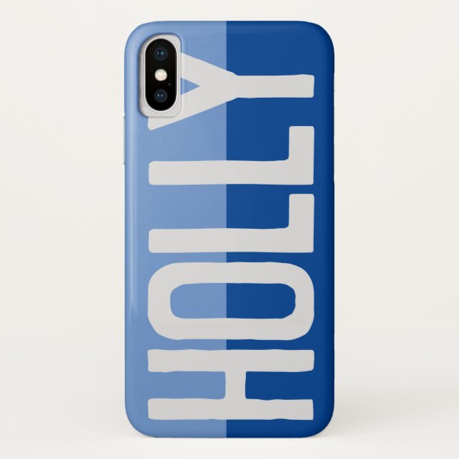 Bold Name Design. Case-Mate iPhone Case (Back)