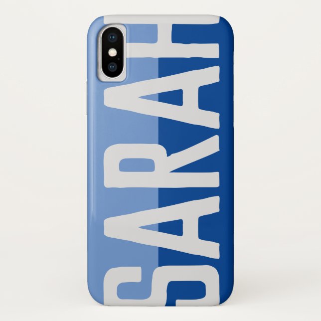 Bold Name Design. Case-Mate iPhone Case (Back)