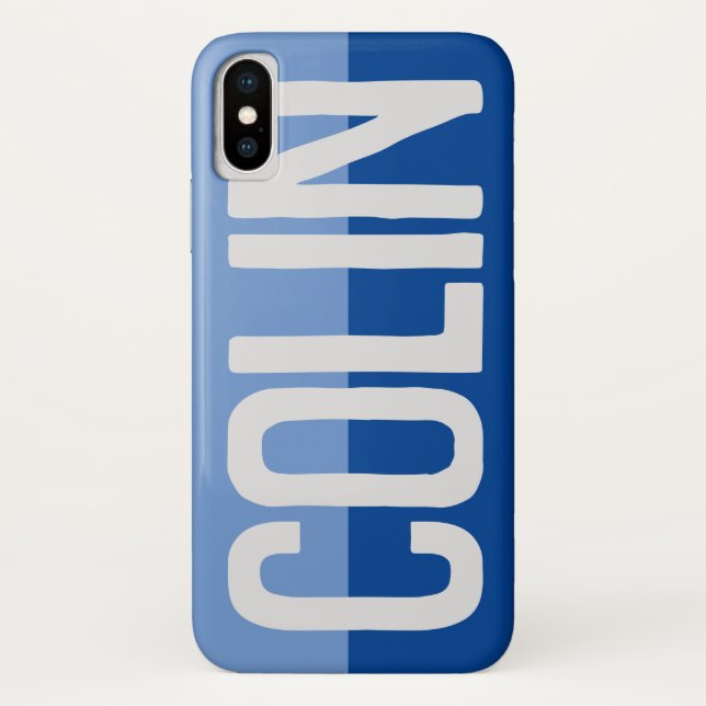 Bold Name Design. Case-Mate iPhone Case (Back)