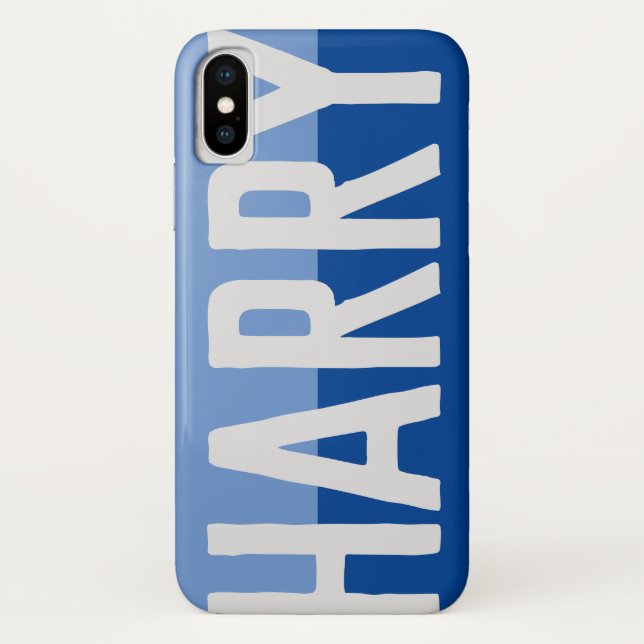 Bold Name Design. Case-Mate iPhone Case (Back)