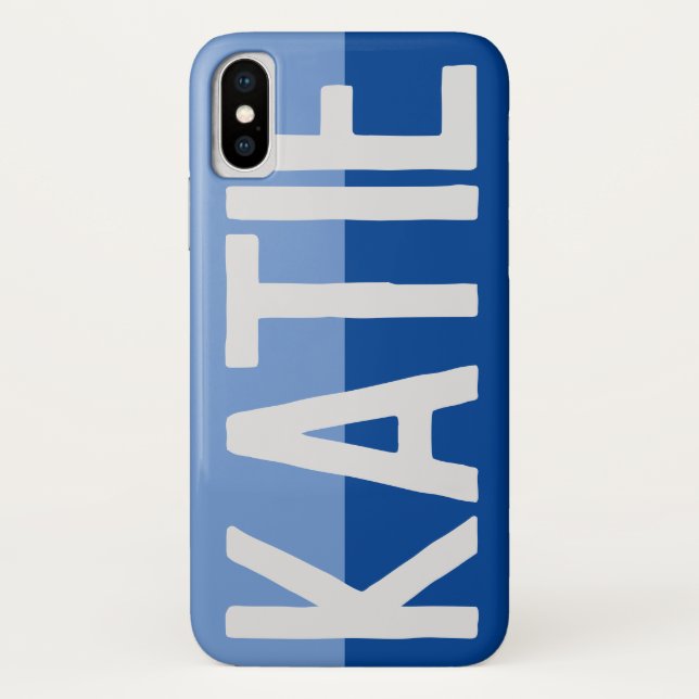 Bold Name Design - Katie Case-Mate iPhone Case (Back)