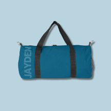 Bold Name Gym | Monogram Men & Women Duffle Bag