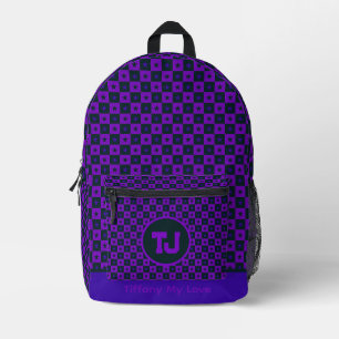 Bold Name Sporty Kids Backpacks