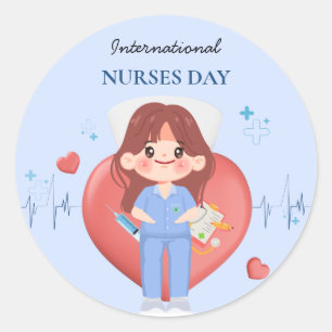 Bold Nurse Sticker   nurse on duty