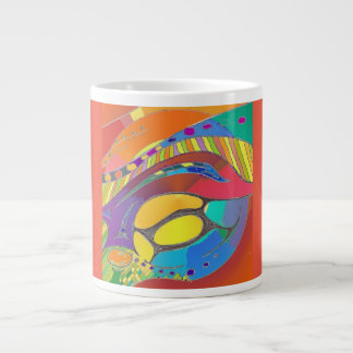 Bold Organic Life Jumbo Mug Red