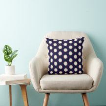 Bold Outlined Blue and Orange Flash Pattern