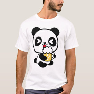 Bold Panda Logo Sports Team Branding Apparel Logo T-Shirt