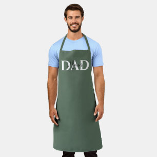 Bold Pastel DAD    Modern Father’s Day Gift Apron